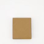 Small leather goods Portefeuille en cuir Fendi Shadow Fendi Beige Homme