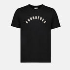 T-shirts T-shirt AC straight Courrèges Noir Homme
