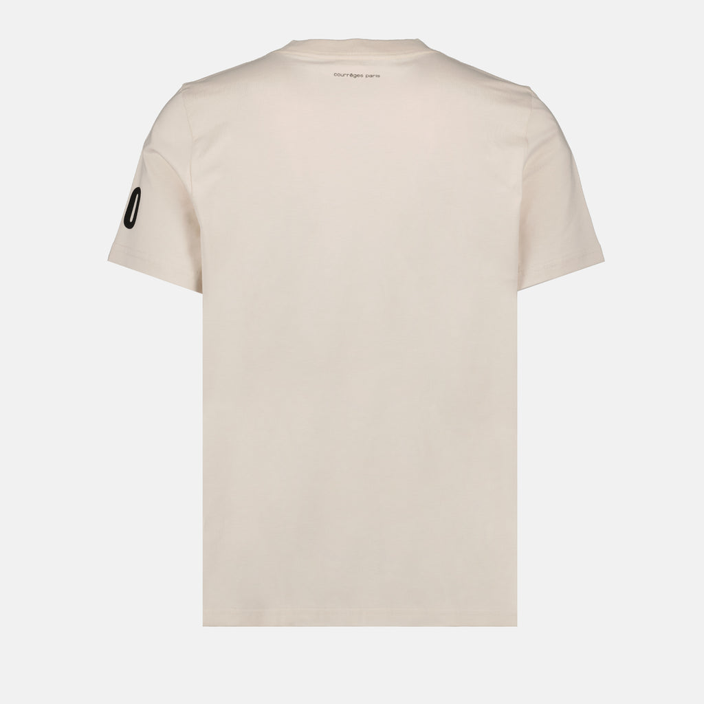 T-shirts AC Straight T-Shirt Courrèges Beige Man