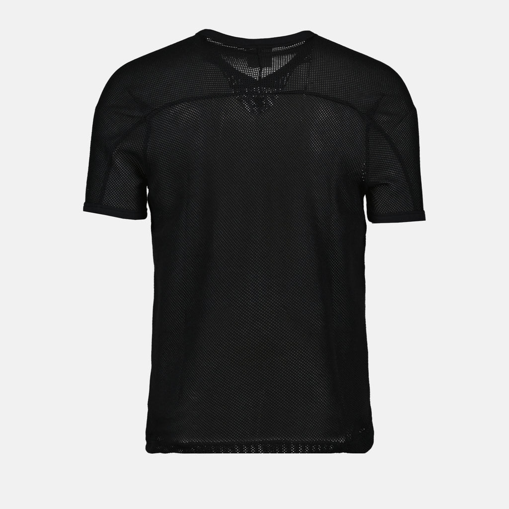 Camisetas Camiseta de béisbol de malla Courrèges Negro Homme
