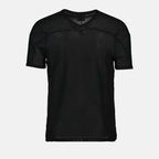 Camisetas Camiseta de béisbol de malla Courrèges Negro Homme