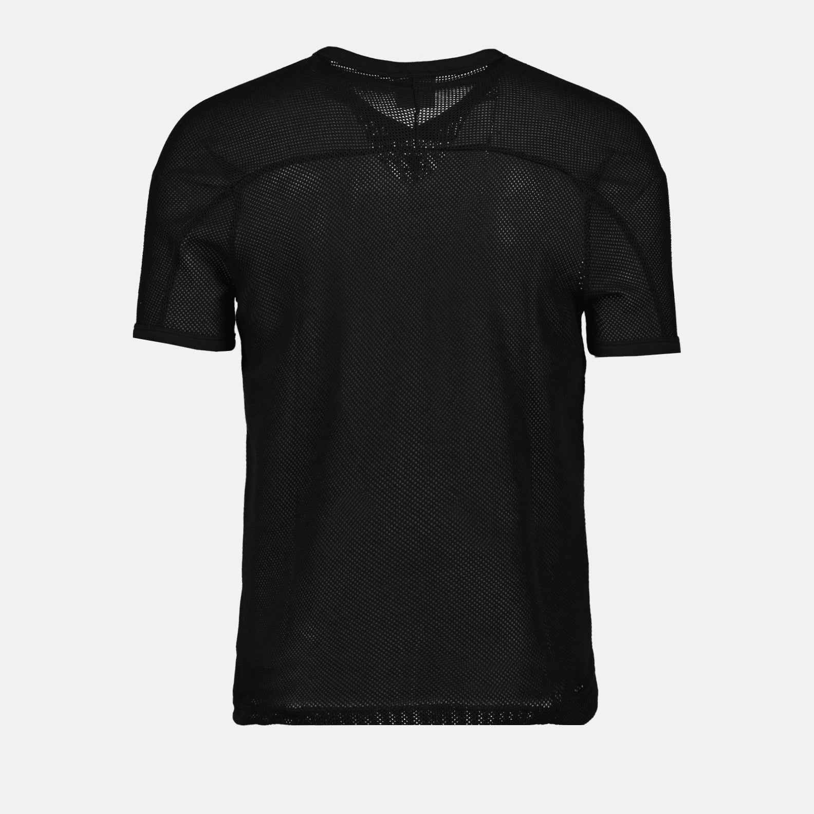 Camisetas Camiseta de béisbol de malla Courrèges Negro Homme