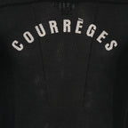 Camisetas Camiseta de béisbol de malla Courrèges Negro Homme