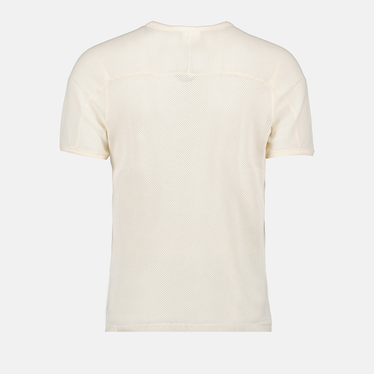 Camisetas T-shirt de Baseball em Malha Courrèges Bege Homme