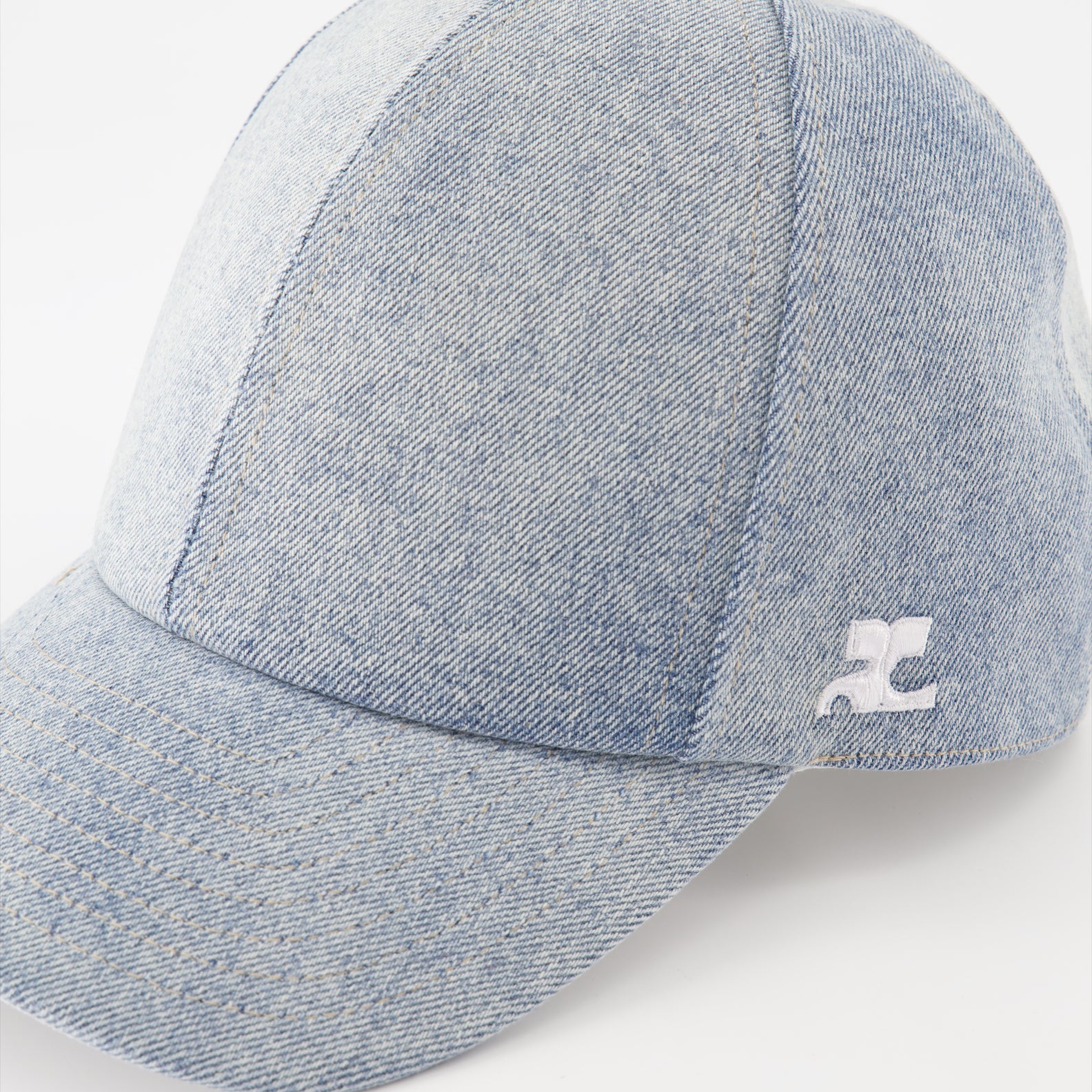 Cappelli, berretti e beanie Casquette classique en denim Courrèges Blu Homme