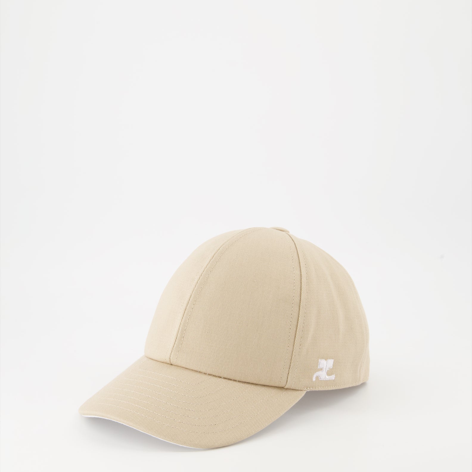 Cappelli, berretti e beanie Casquette classique en coton Courrèges Beige Homme