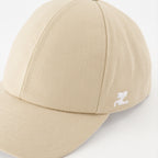 Cappelli, berretti e beanie Casquette classique en coton Courrèges Beige Homme