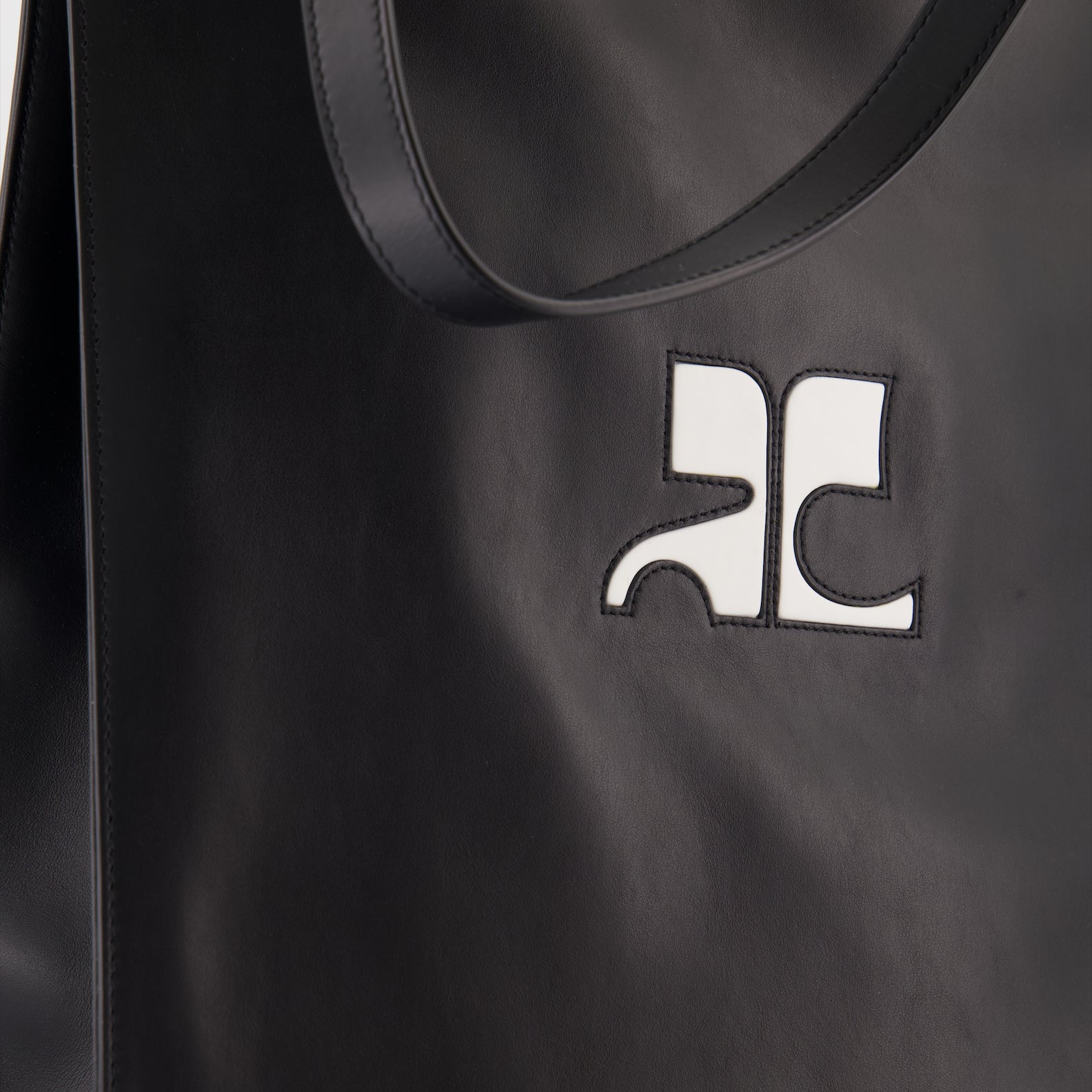 토트백 Sac cabas Héritage Courrèges 검은색 Homme