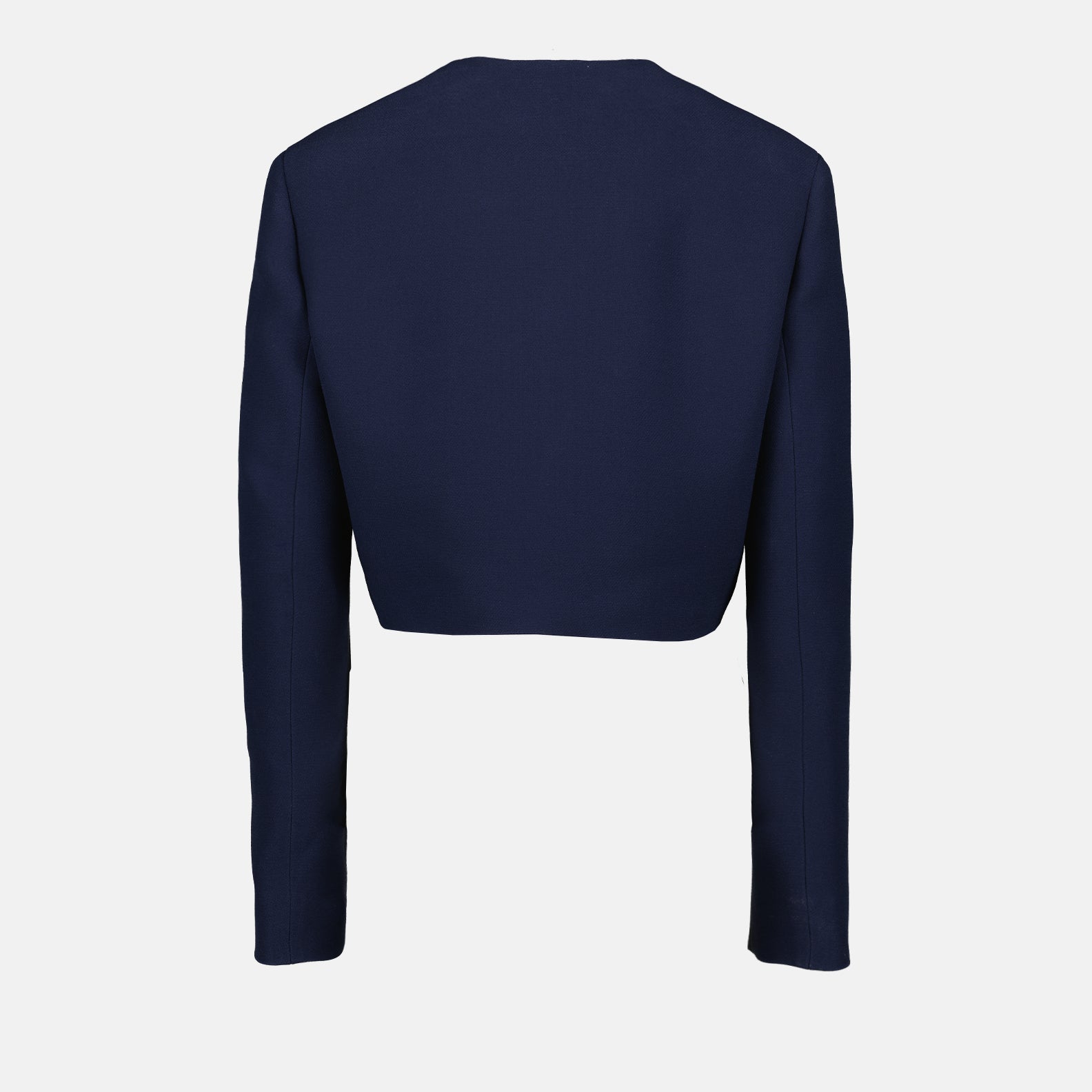 Jackets Silk and Wool Jacket Prada Dark blue Femme