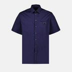 Shirts Cotton shirt Prada Blue Man
