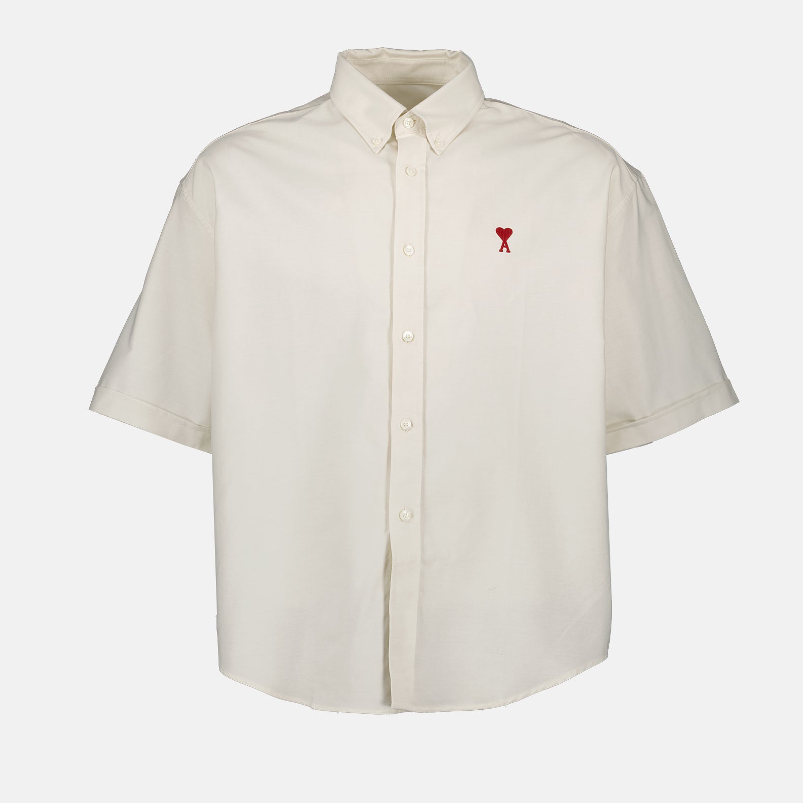 Shirts Heart Friend Shirt Ami PARIS Beige Man