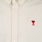 Shirts Heart Friend Shirt Ami PARIS Beige Man