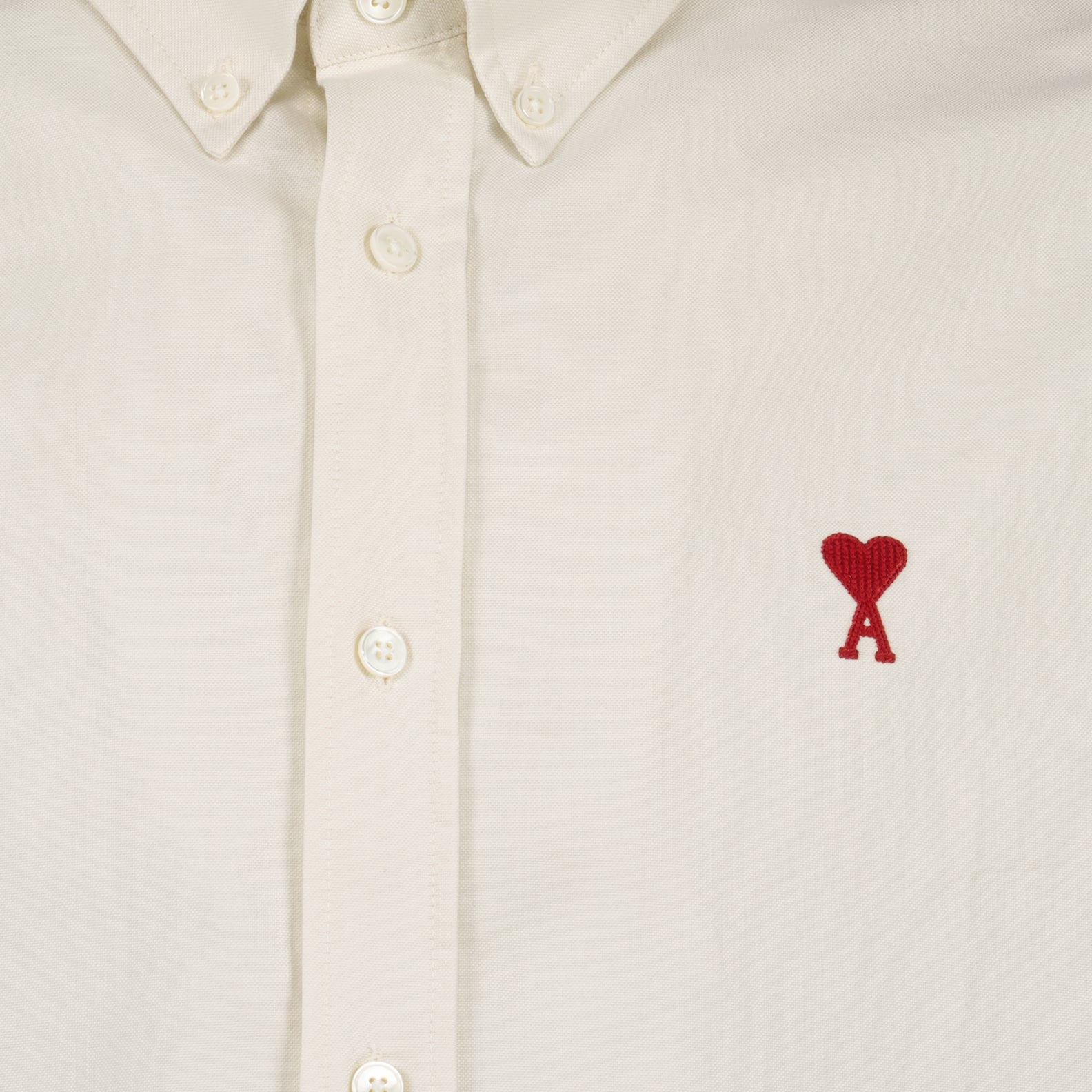 Shirts Heart Friend Shirt Ami PARIS Beige Man