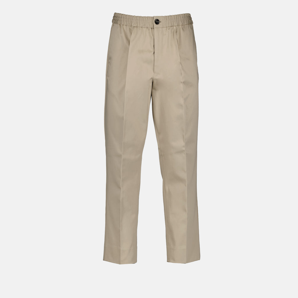 Pants Straight pants Ami PARIS Beige Man