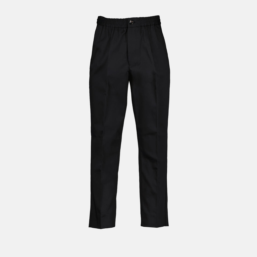Pantalons Pantalon droit Ami PARIS Noir Homme