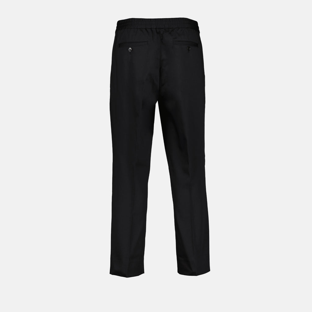 Pantalons Pantalon droit Ami PARIS Noir Homme