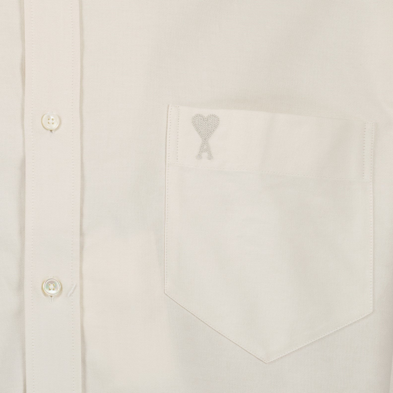 Shirts Heart Friend Shirt Ami PARIS Beige Unisex