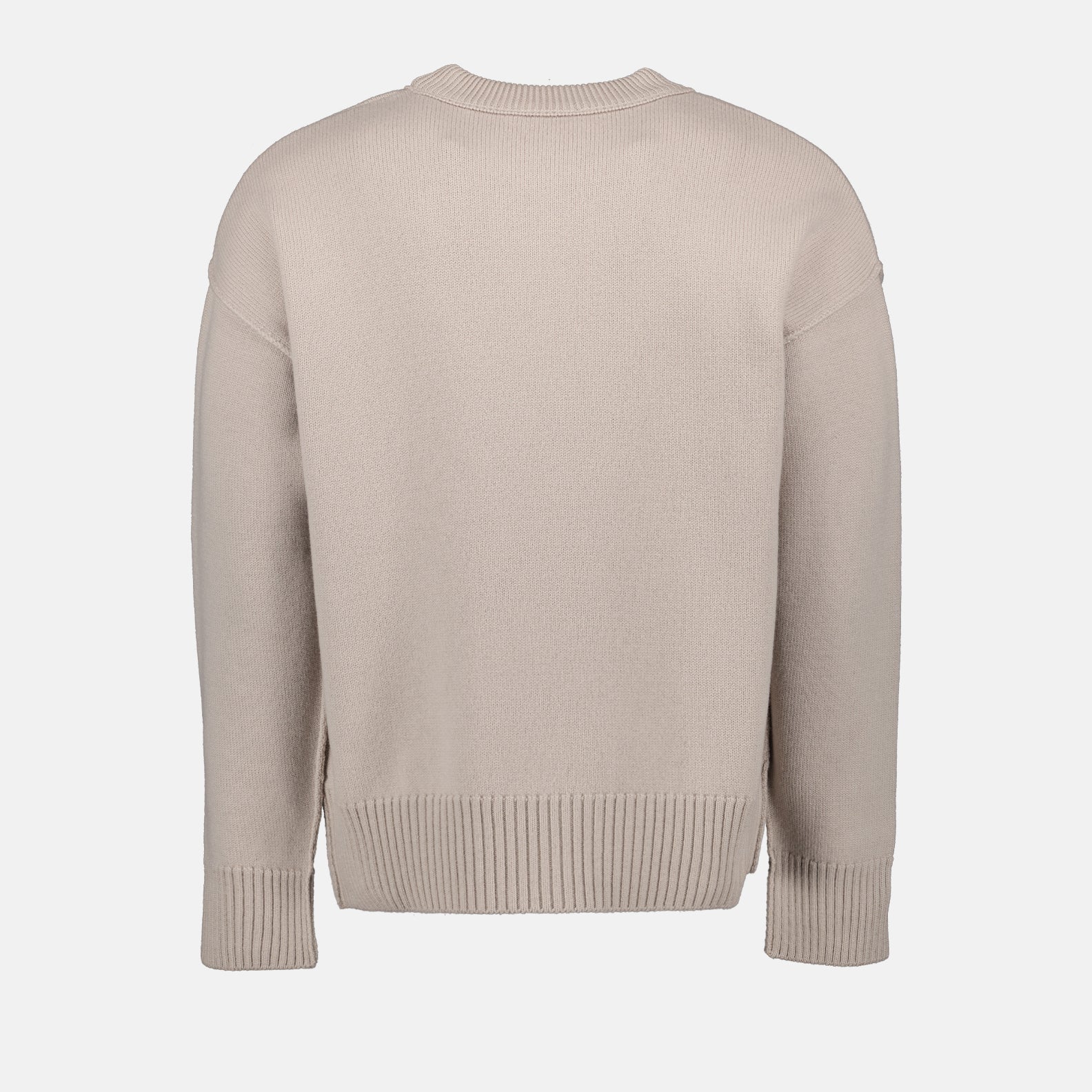 Maglieria Pull Ami de Coeur Ami PARIS Beige Unisex