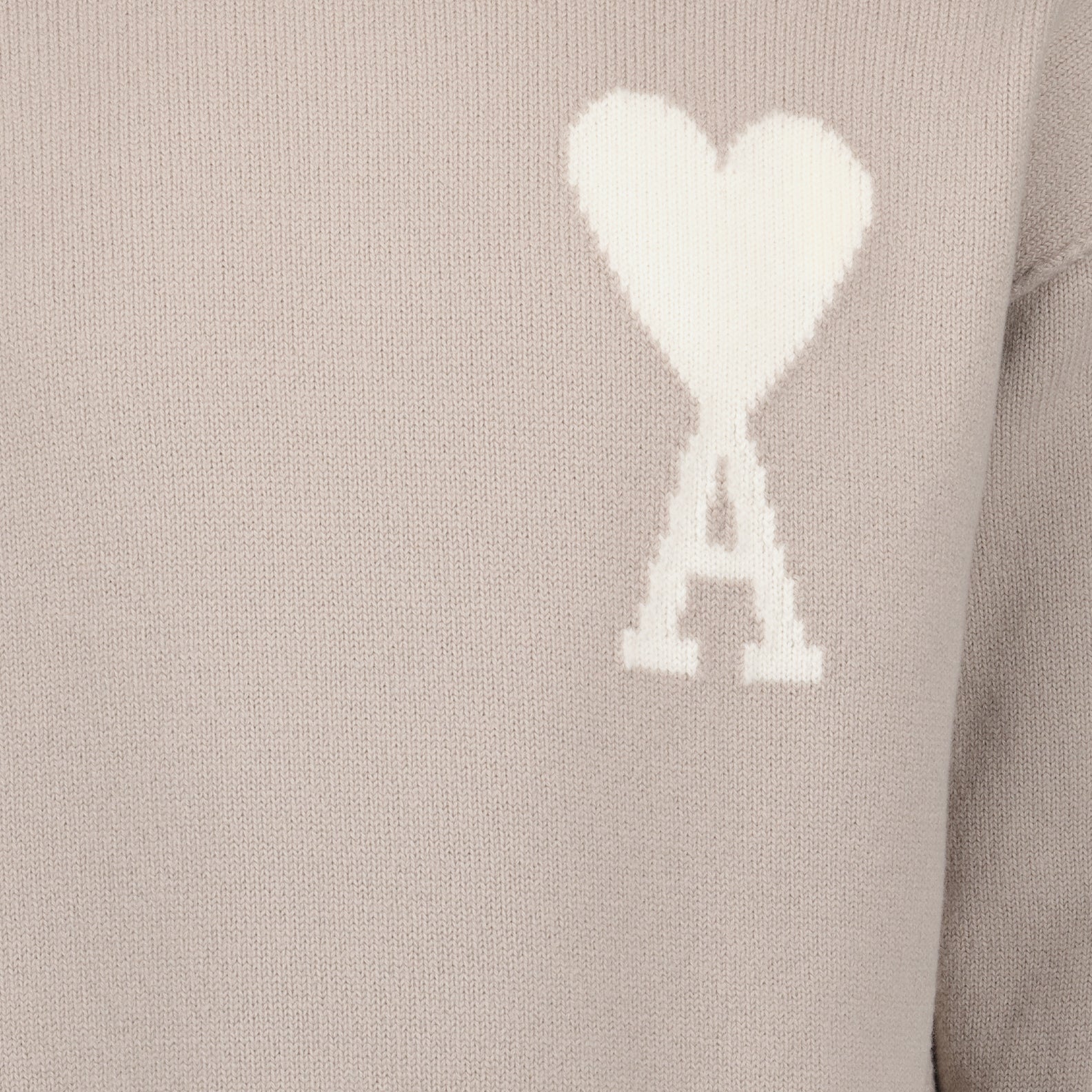 Maglieria Pull Ami de Coeur Ami PARIS Beige Unisex