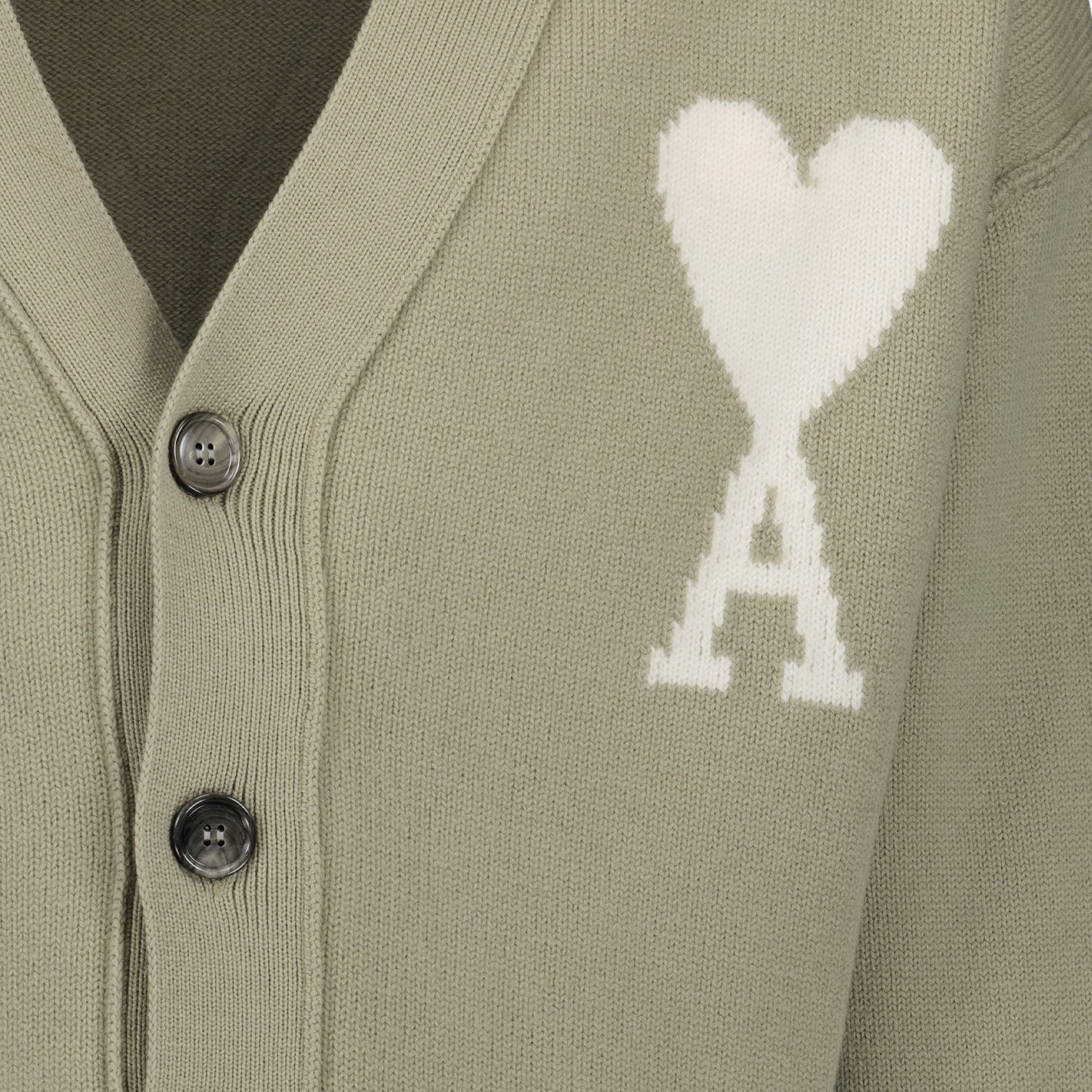 Malhas Cardigan Ami de Coeur Ami PARIS Bege Unissex