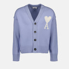 Knitwear Ami de Coeur Cardigan Ami PARIS Purple Unisex