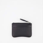 Small leather goods Heart Friend Wallet Ami PARIS Black Unisex
