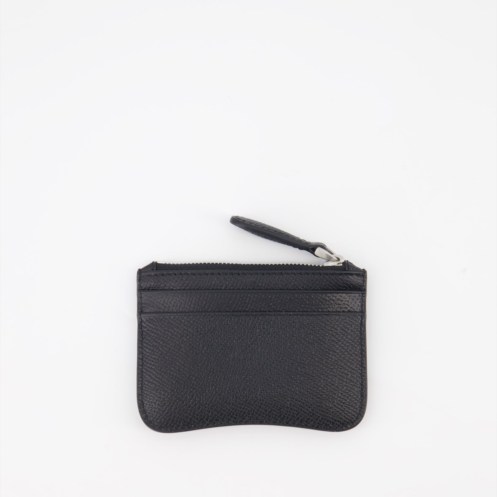 Small leather goods Heart Friend Wallet Ami PARIS Black Unisex