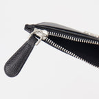 Small leather goods Heart Friend Wallet Ami PARIS Black Unisex