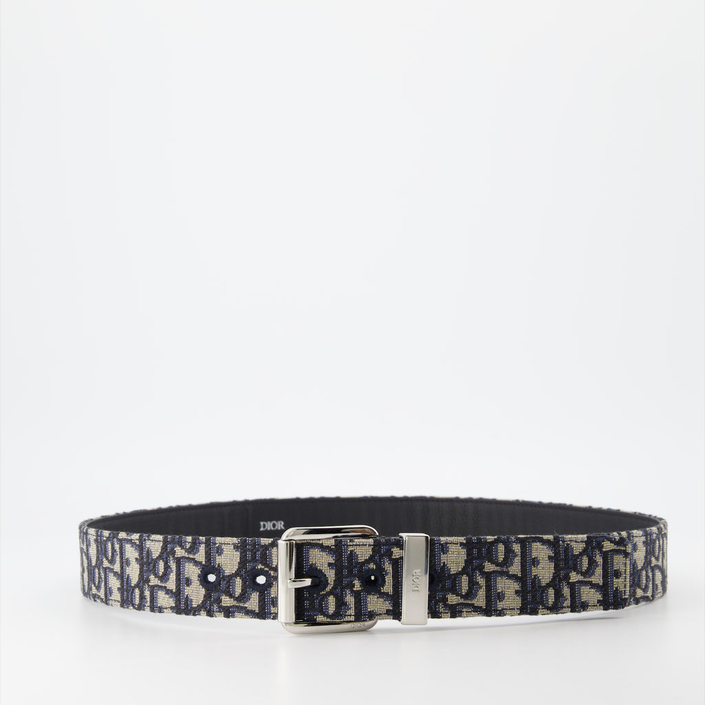 Cinturones Ceinture Oblique Dior Negro Homme