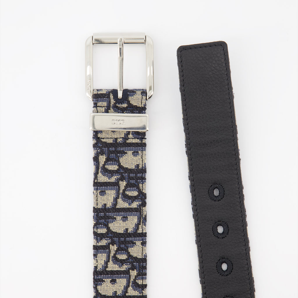 Cinturones Ceinture Oblique Dior Negro Homme