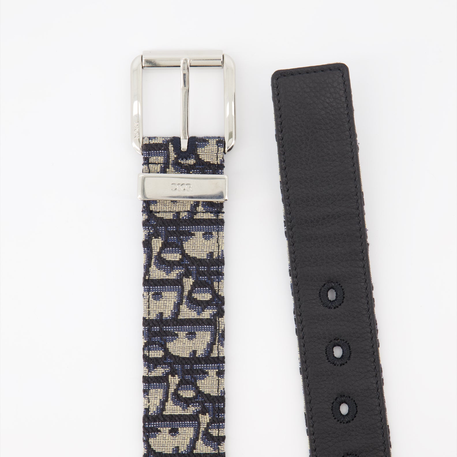 Belts Oblique Belt Dior Black Man