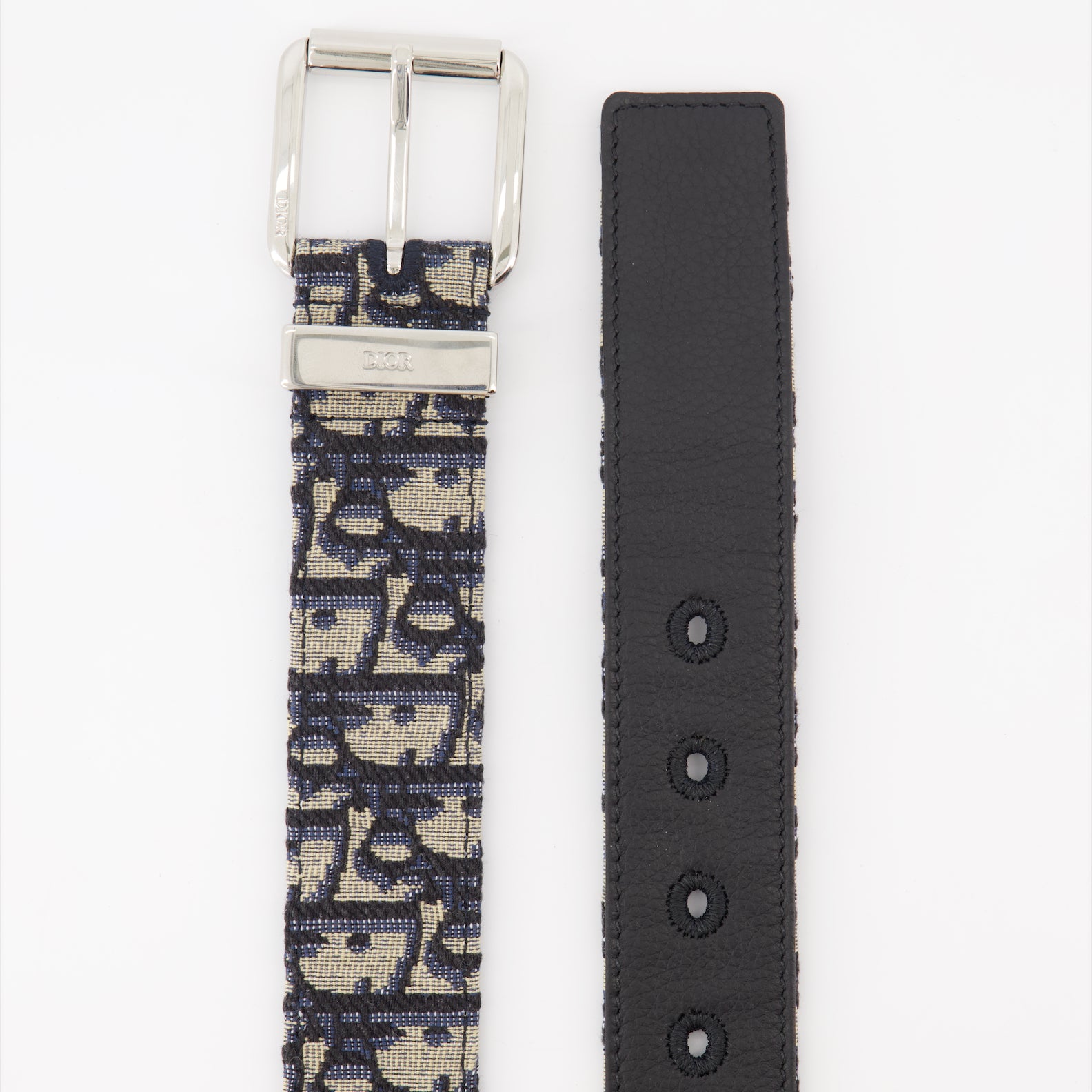 Belts Oblique Belt Dior Black Man