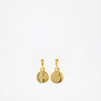 Bijoux Boucles d'oreilles Medusa Versace Doré Femme