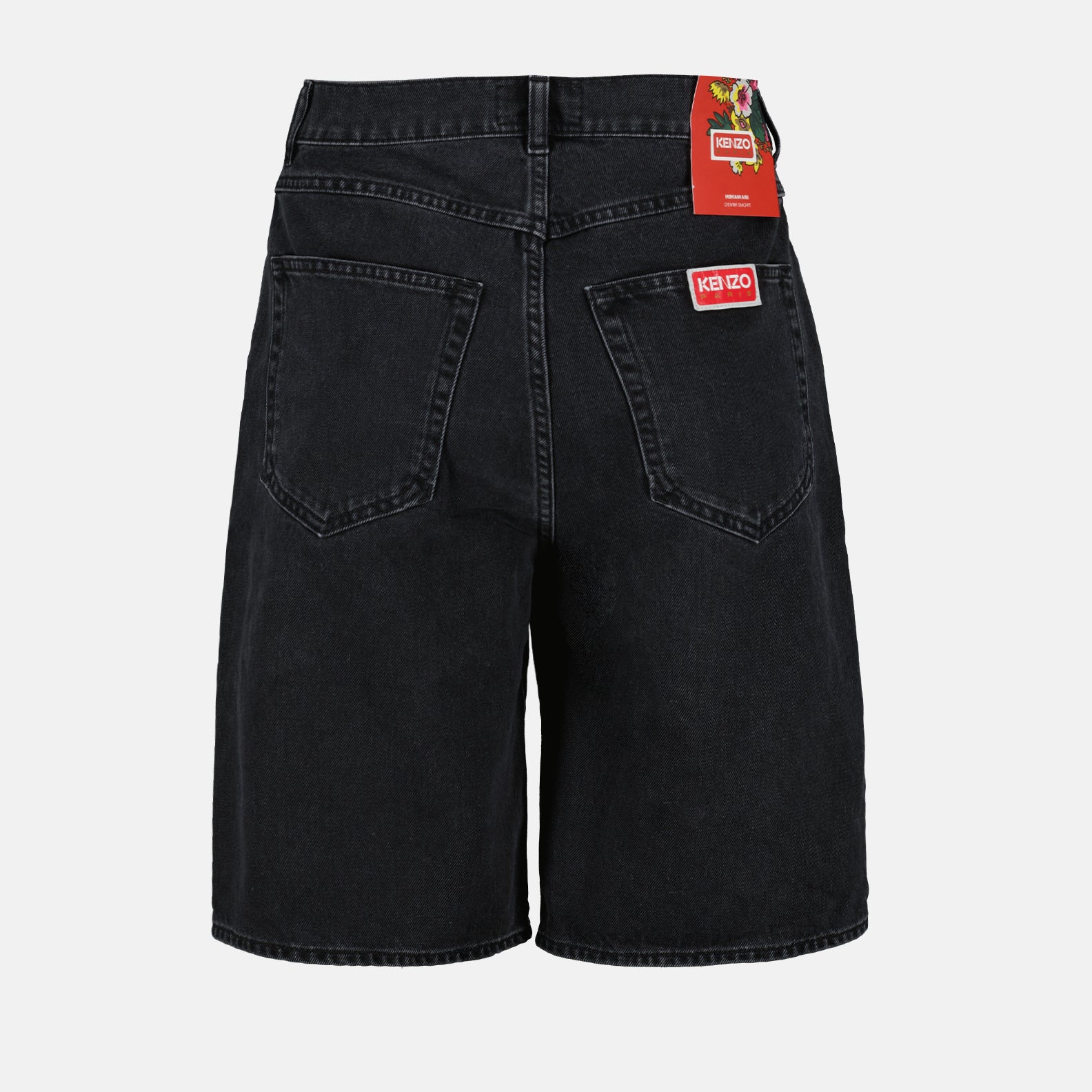 Shorts Short en denim Kenzo Noir Homme