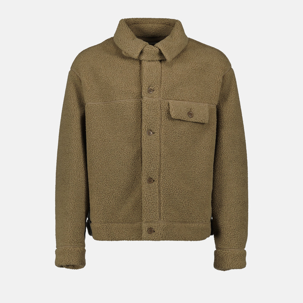 Jackets Fleece overshirt Burberry Brown Homme