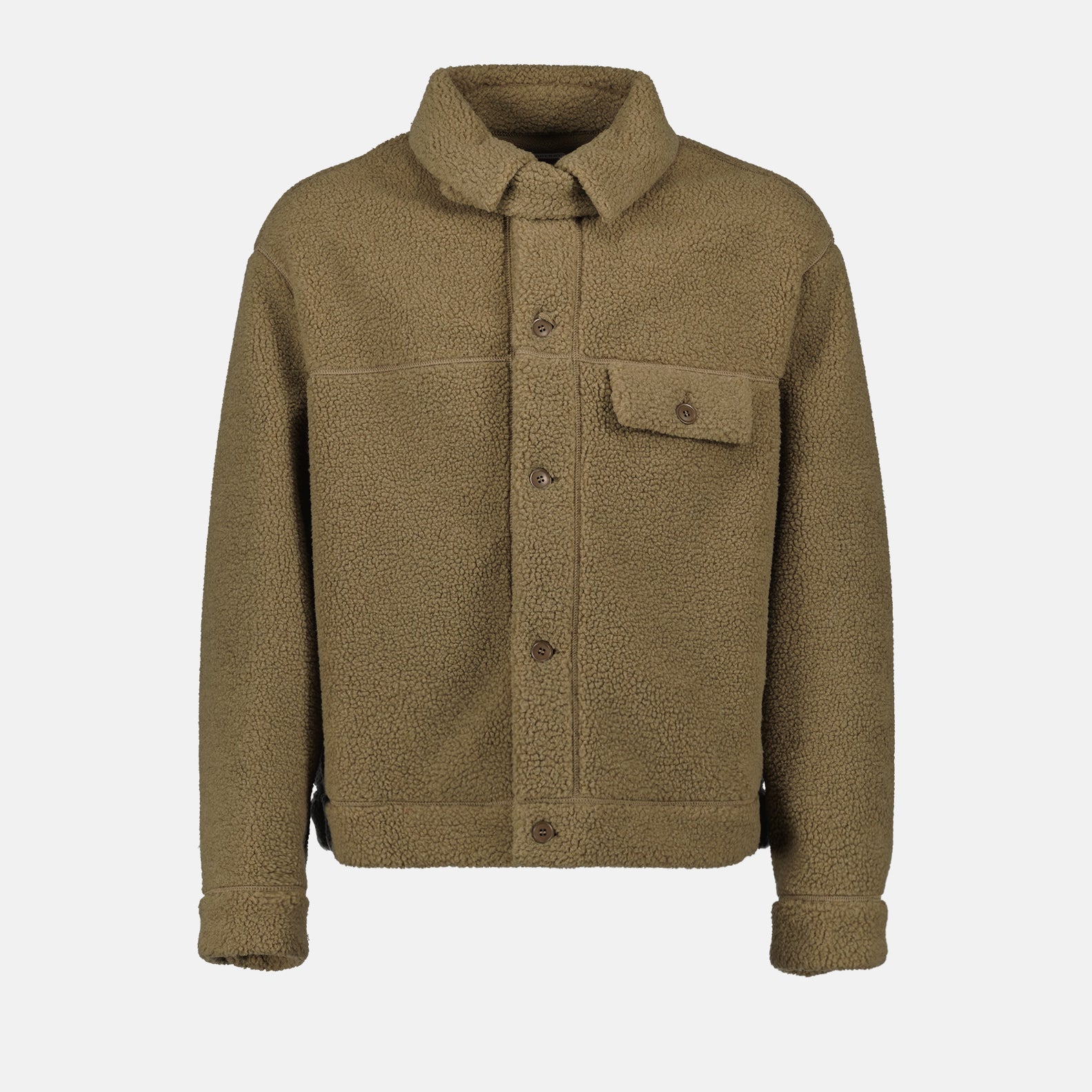 Vestes Surchemise en molleton Burberry Marron Homme