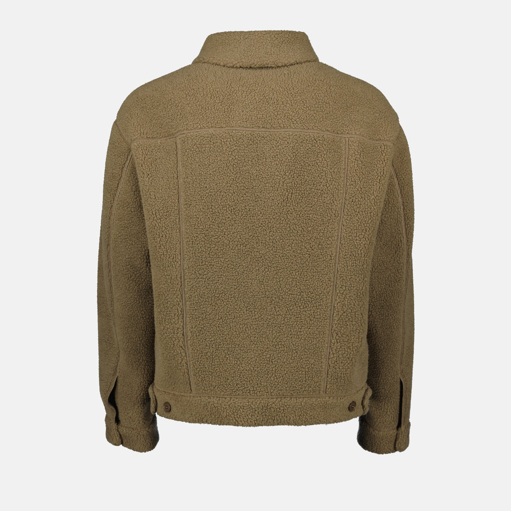 Jackets Fleece overshirt Burberry Brown Homme