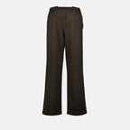 Hosen Baumwoll-Satin-Hose Burberry Braun Homme