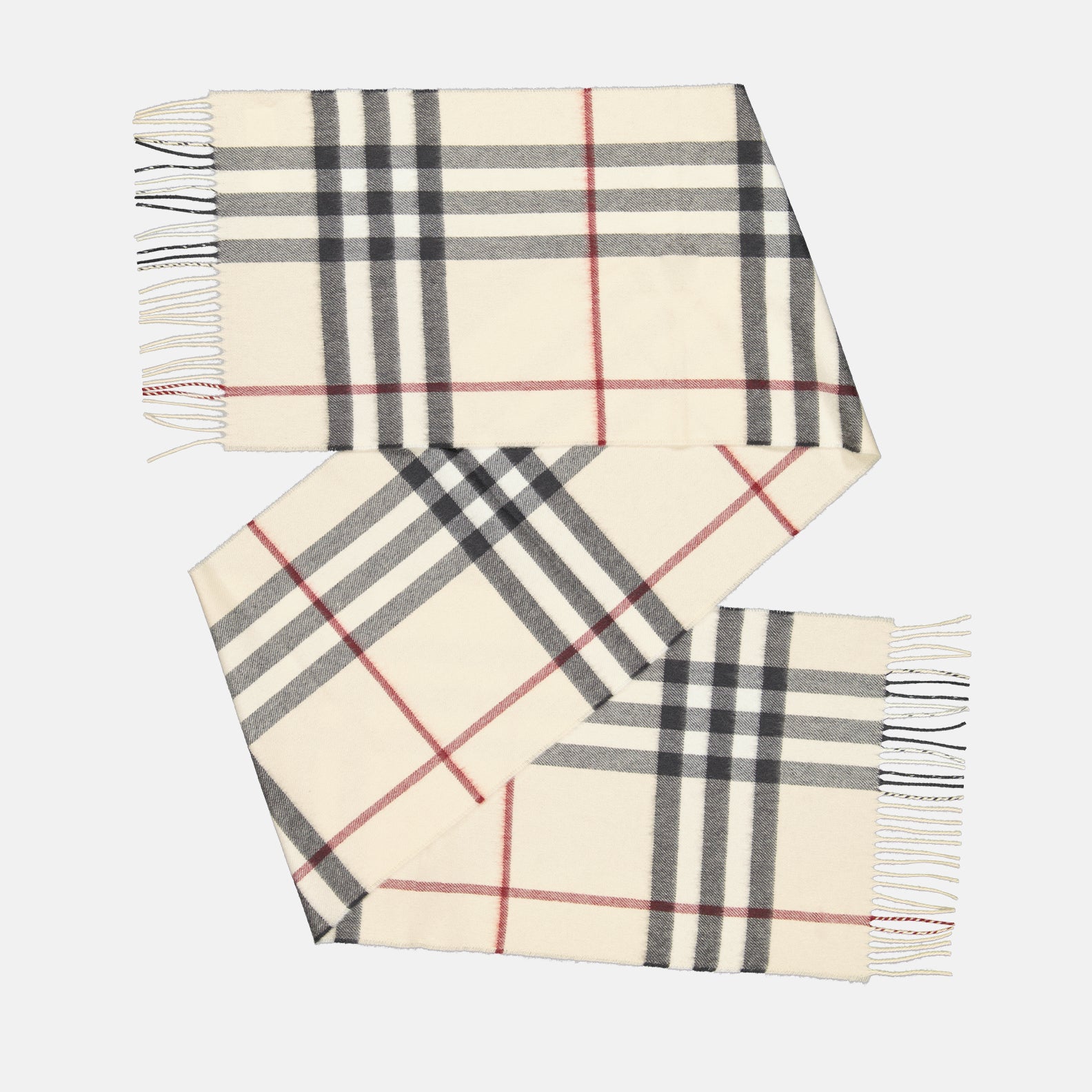 Sciarpe e guanti Sciarpa in Cachemire Burberry Beige Unisex