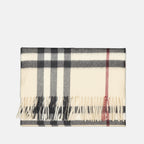 Sciarpe e guanti Sciarpa in Cachemire Burberry Beige Unisex