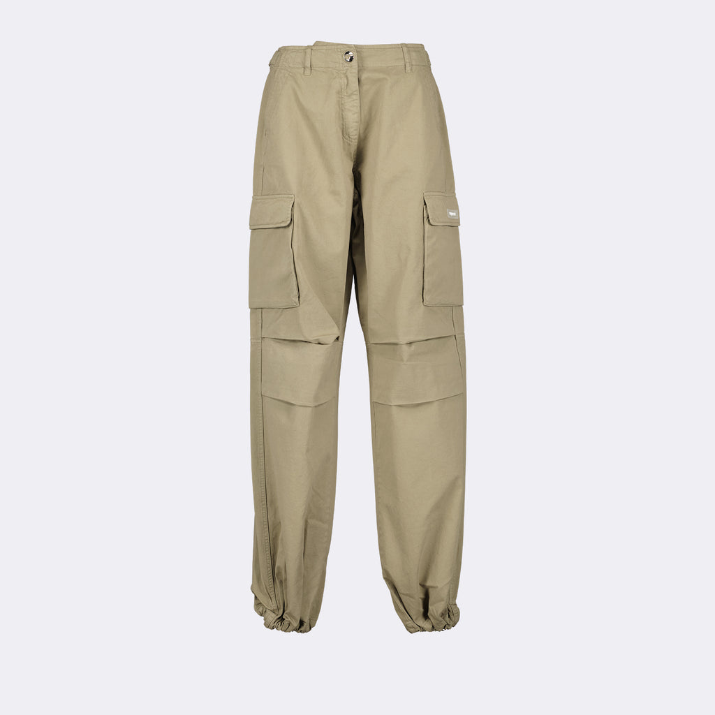 Hosen Pantalon cargo Coperni Grün Femme