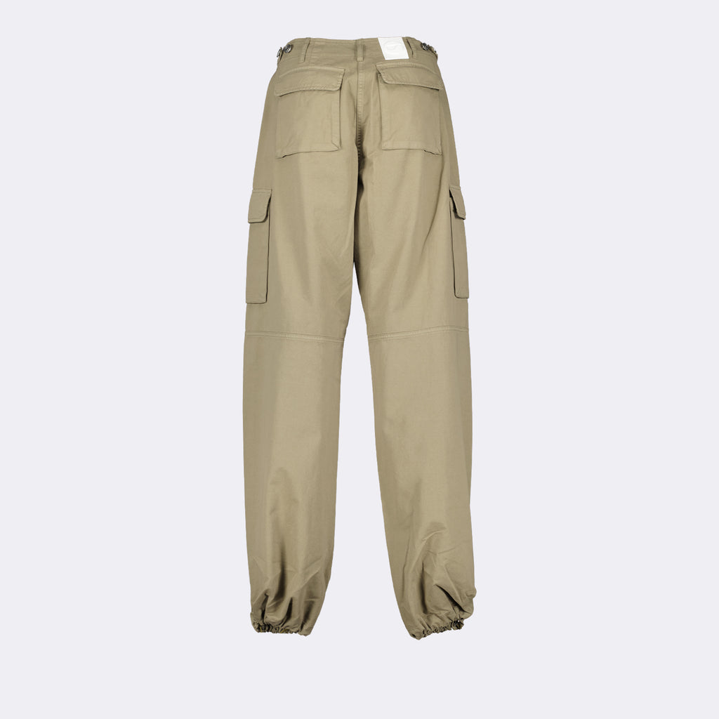 Hosen Pantalon cargo Coperni Grün Femme