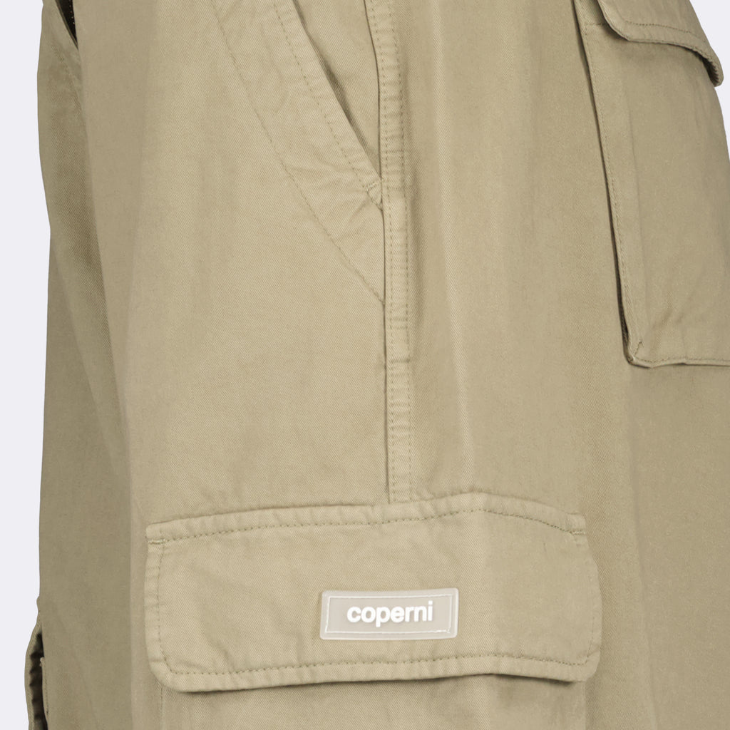 Hosen Pantalon cargo Coperni Grün Femme