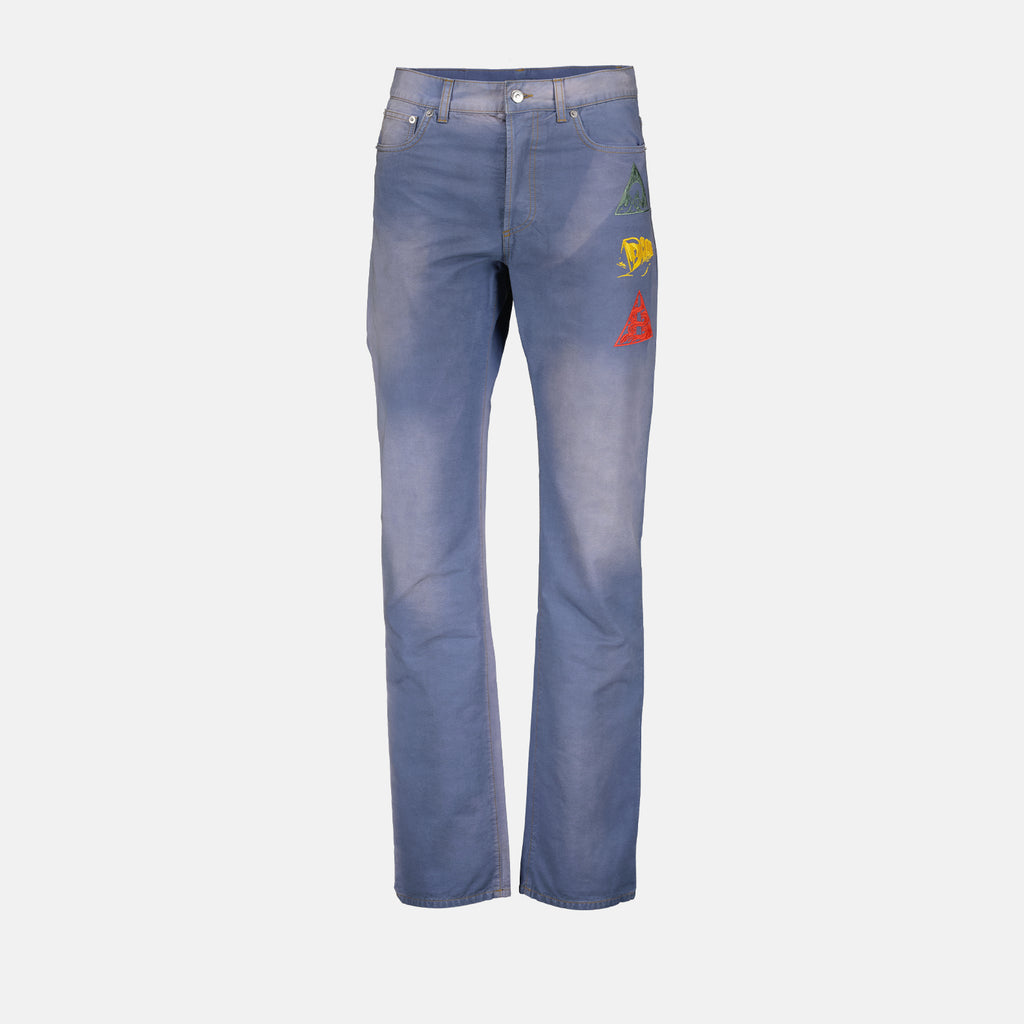 Pantaloni Pantaloni Jean AsteroDior Dior Blu Homme