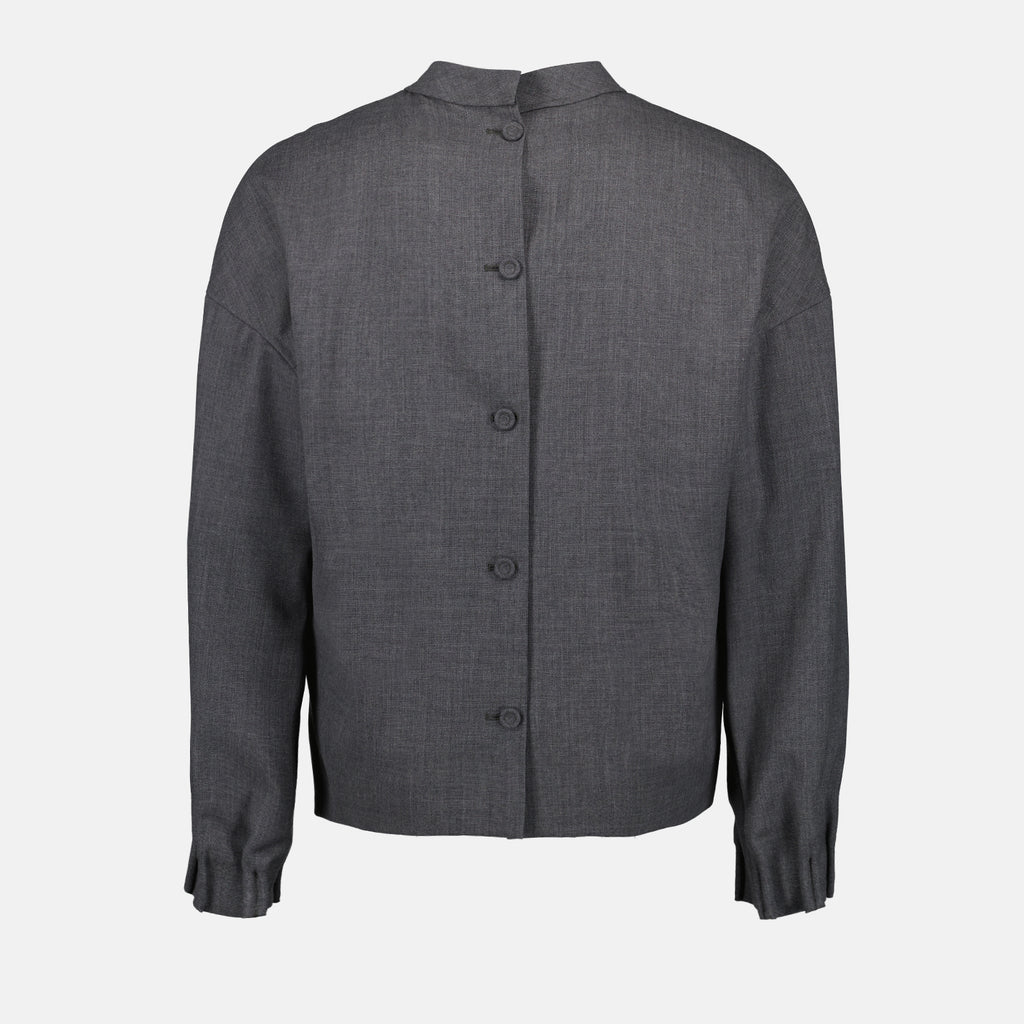 Malhas Top de gola alta Dior Cinza Homme