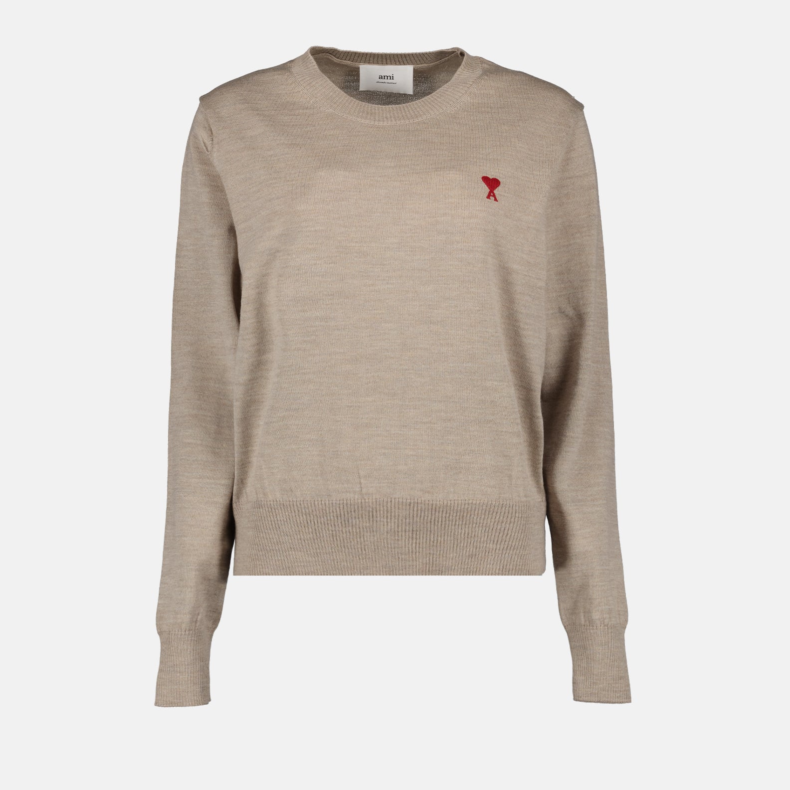 Maglieria Pull Ami de Coeur Ami PARIS Beige Femme