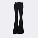 Pants Flared jogging pants Palm Angels Black Women