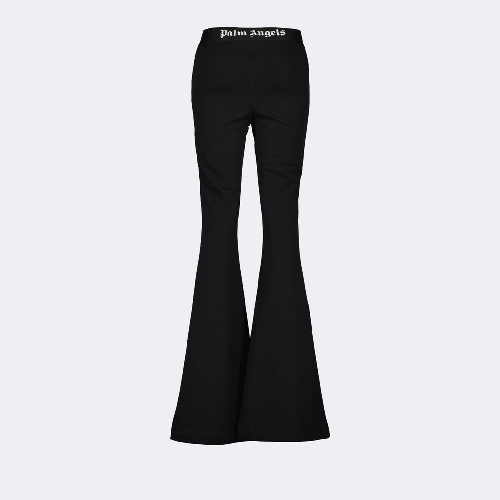 Pants Flared jogging pants Palm Angels Black Women