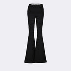 Pants Flared jogging pants Palm Angels Black Women