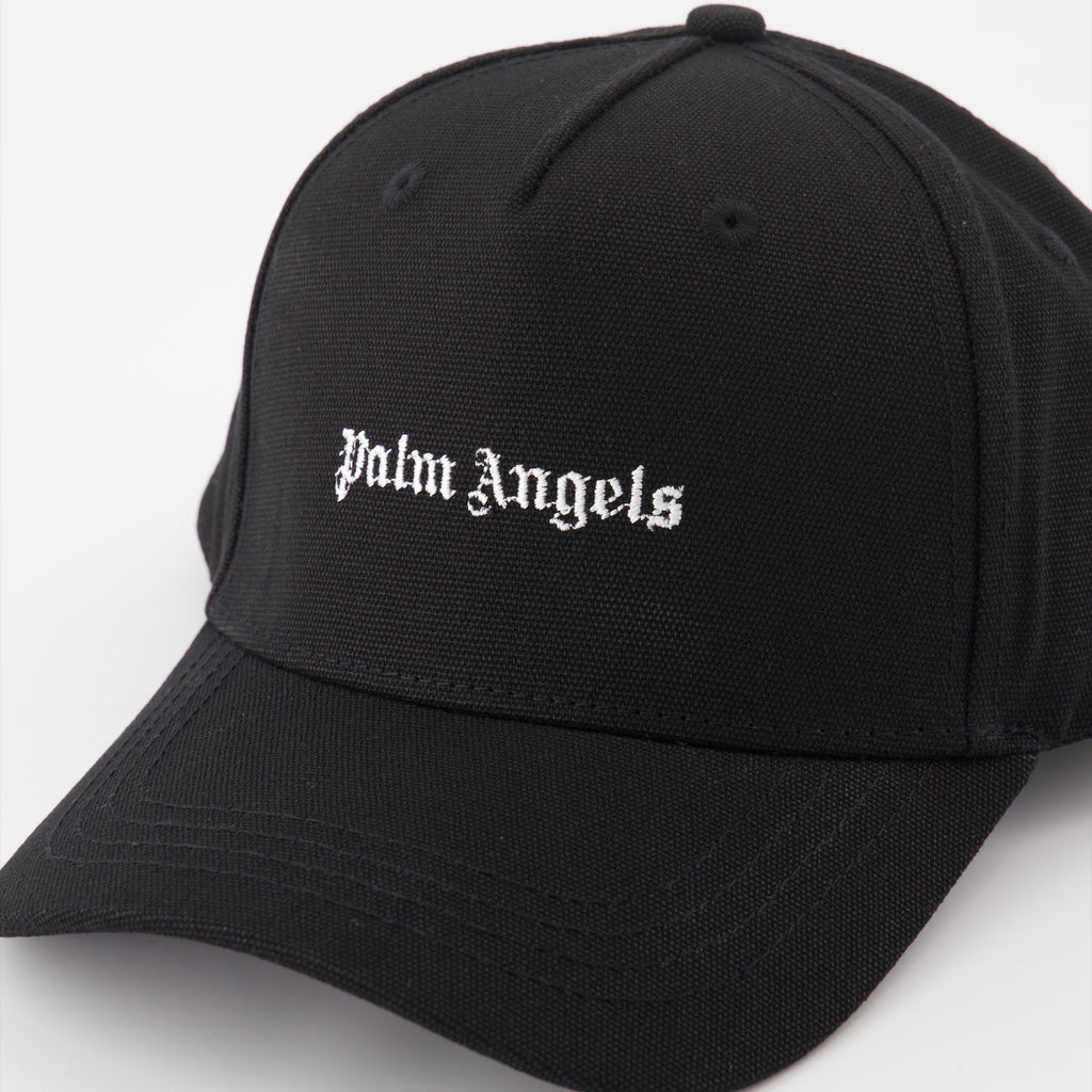 Cappelli, berretti e beanie Casquette classic logo Palm Angels Nero Homme